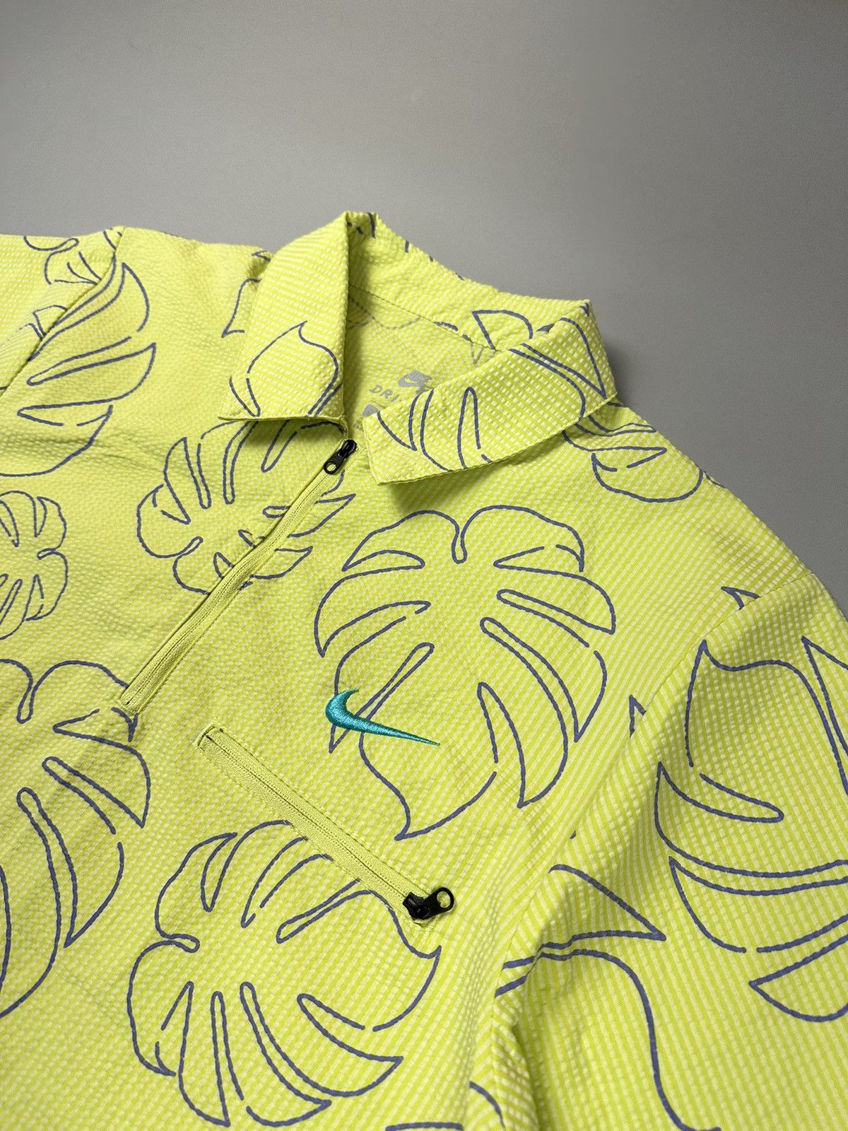 Nike Nike sb GOLF polo shirt yellow flower print Size US S / EU 44-46 / 1 - 3 Thumbnail