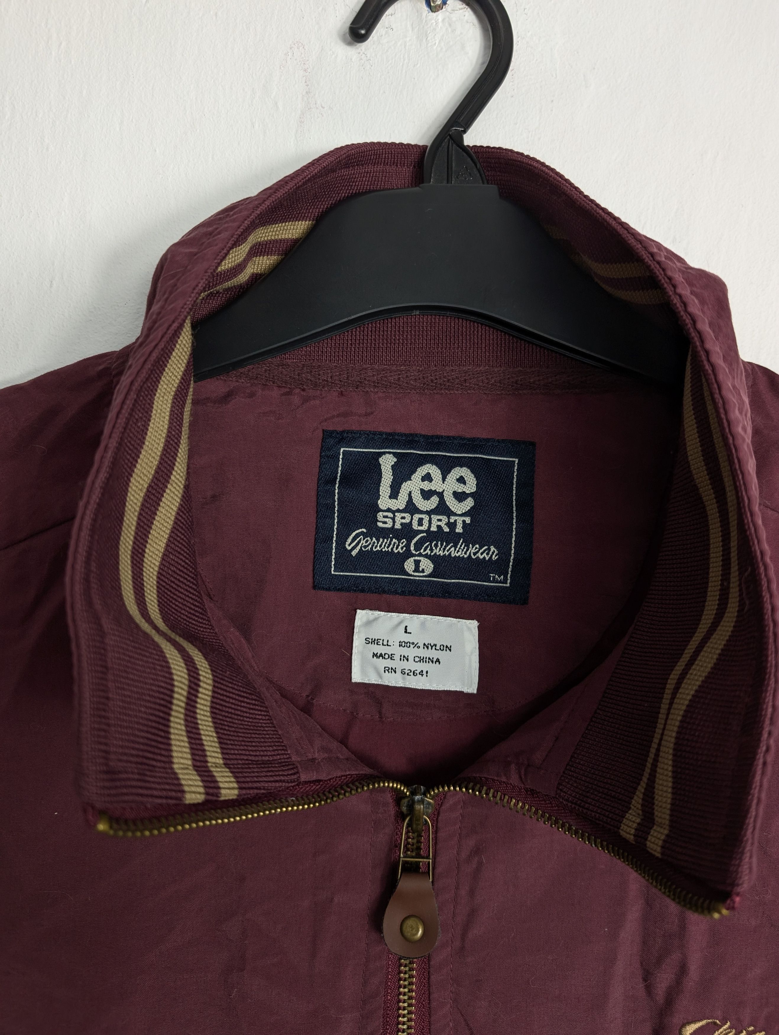 Lee Vintage Chicago Bulls Lee Sport Pullover Retro Y2K Boxy Size US L / EU 52-54 / 3 - 3 Thumbnail