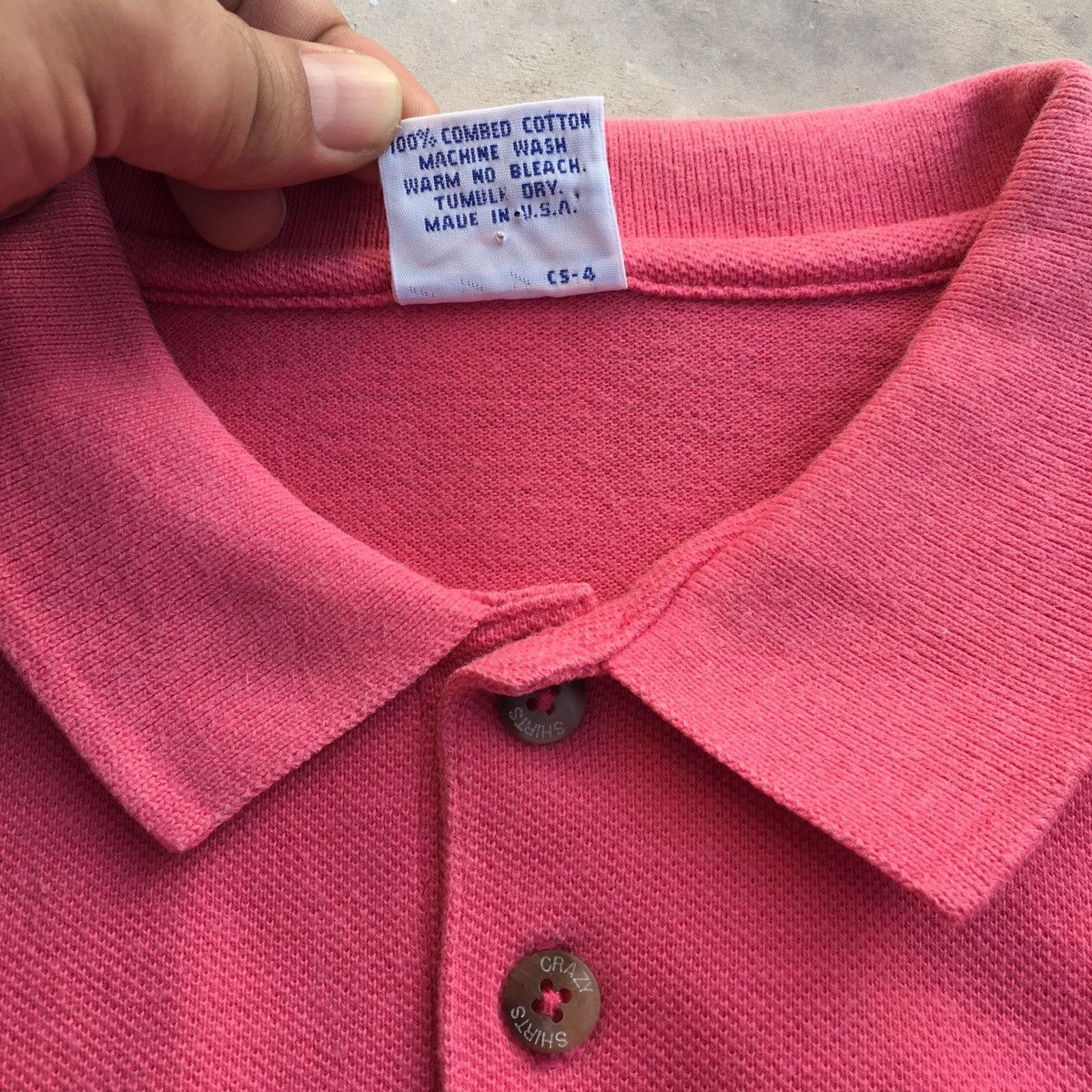 Vintage Vintage Crazy Shirt Polo Size US M / EU 48-50 / 2 - 9 Thumbnail