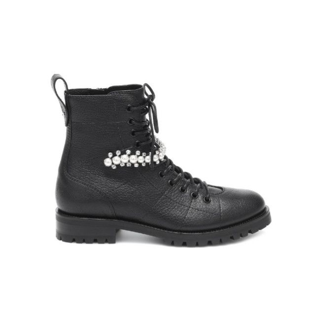 Jimmy Choo o1y0326 Ankle Boots in Black Size US 5 / IT 35 - 1 Thumbnail