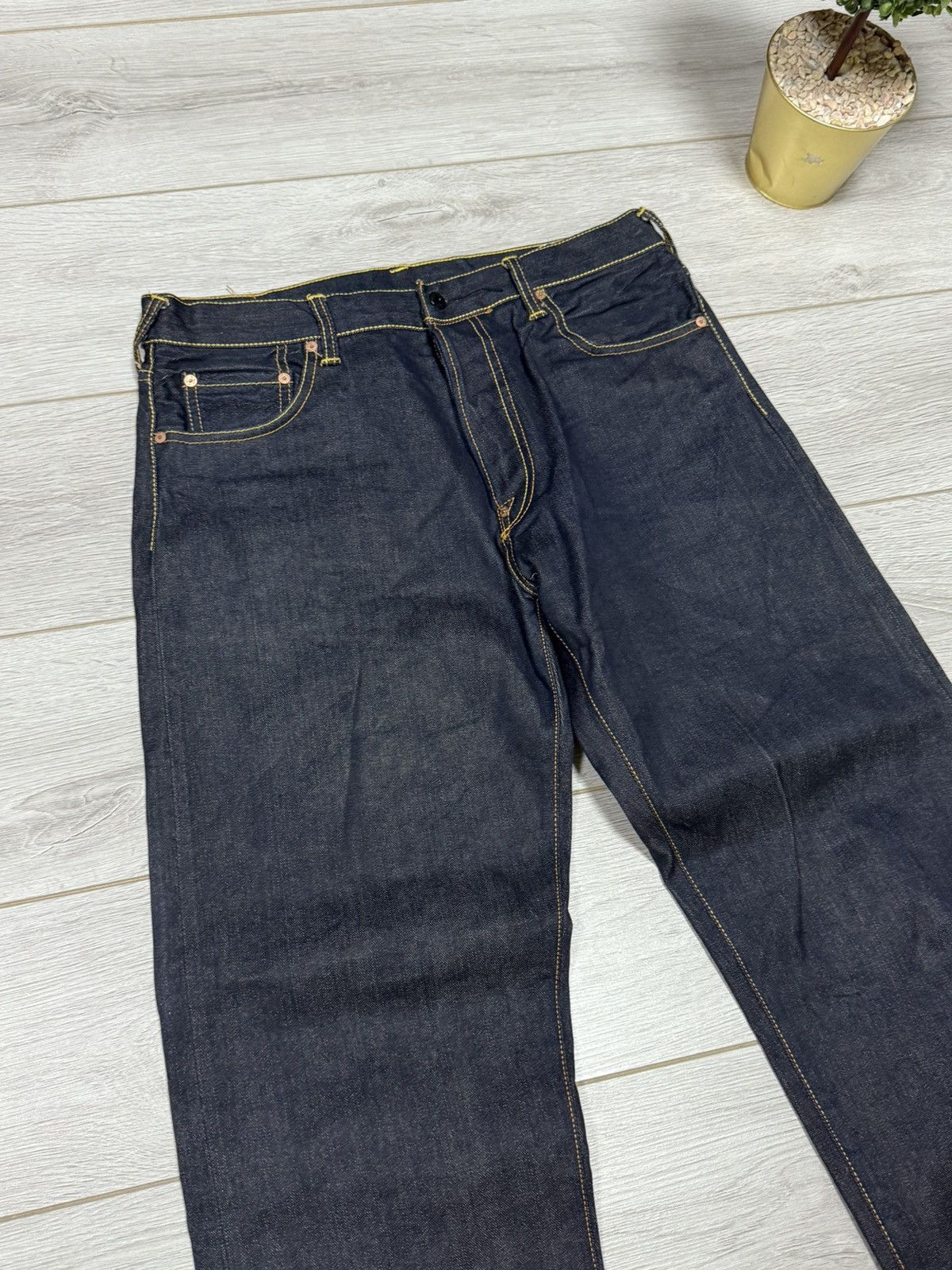 Red Monkey Red Monkey Company samurai RMC waves Japanese denim jeans Size US 36 / EU 52 - 7 Thumbnail