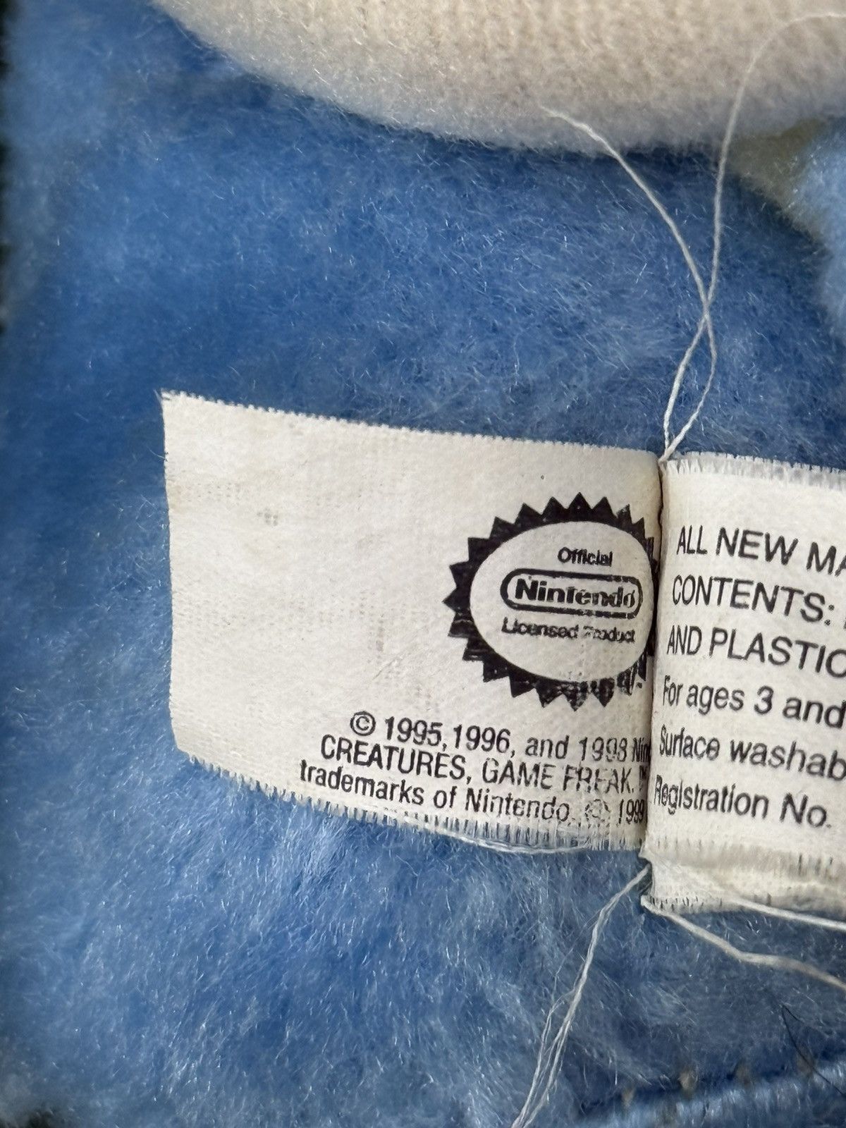 Pokemon Vintage 1999 Pokemon Blastoise Plush Size ONE SIZE - 4 Thumbnail