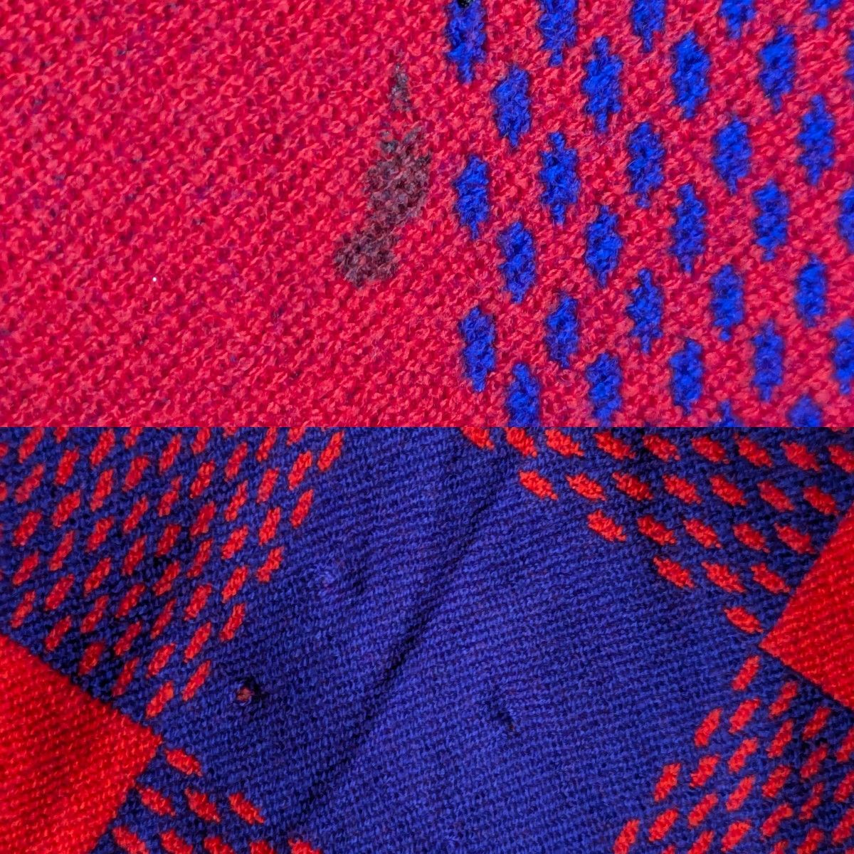 Louis Vuitton LOUIS VUITTON Damier Masai Large Wool Rug Blanket - RARE Size ONE SIZE - 3 Thumbnail