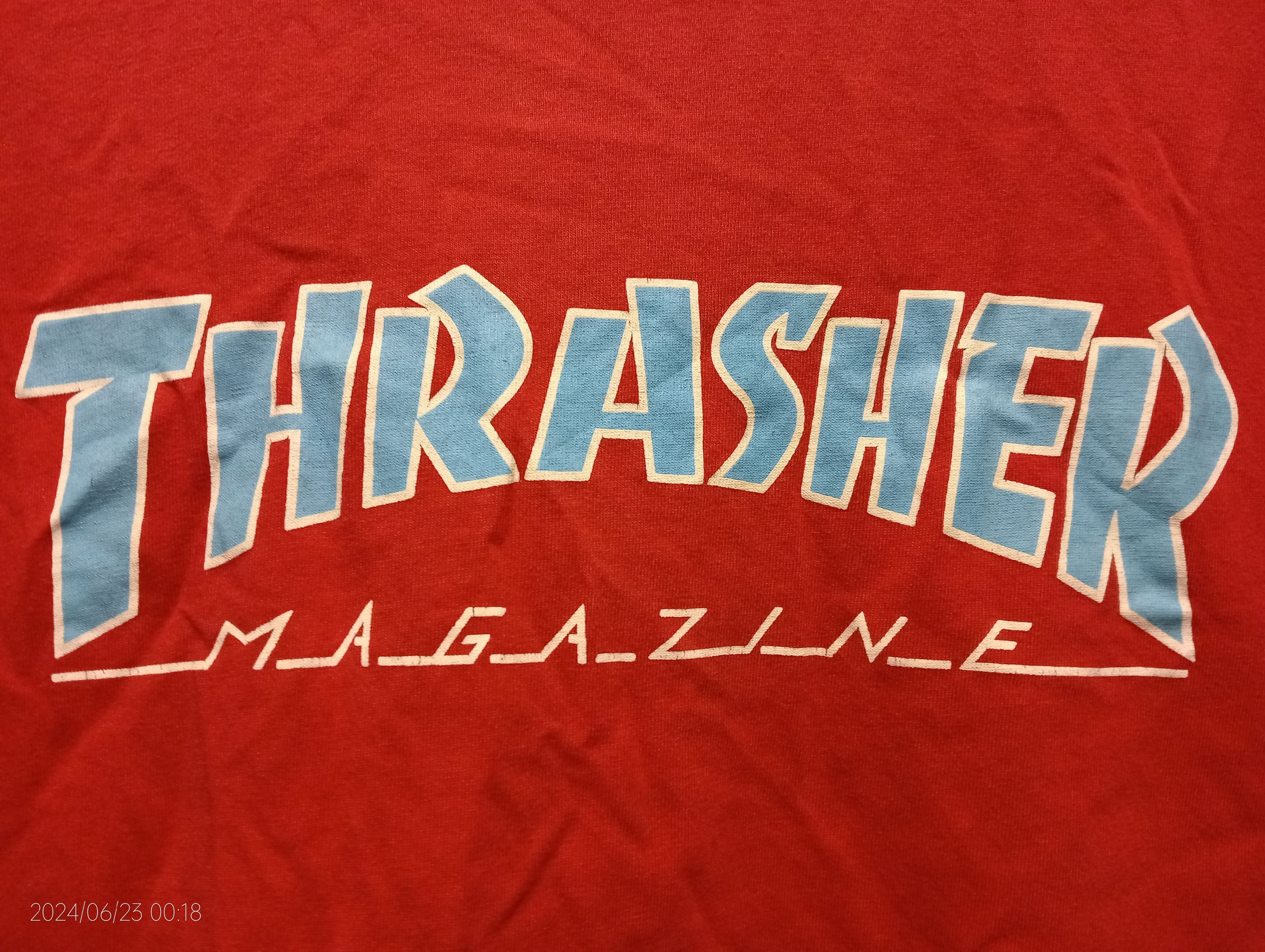 Thrasher Vintage Thrasher Magazine Tee Very Rare Size US L / EU 52-54 / 3 - 6 Thumbnail