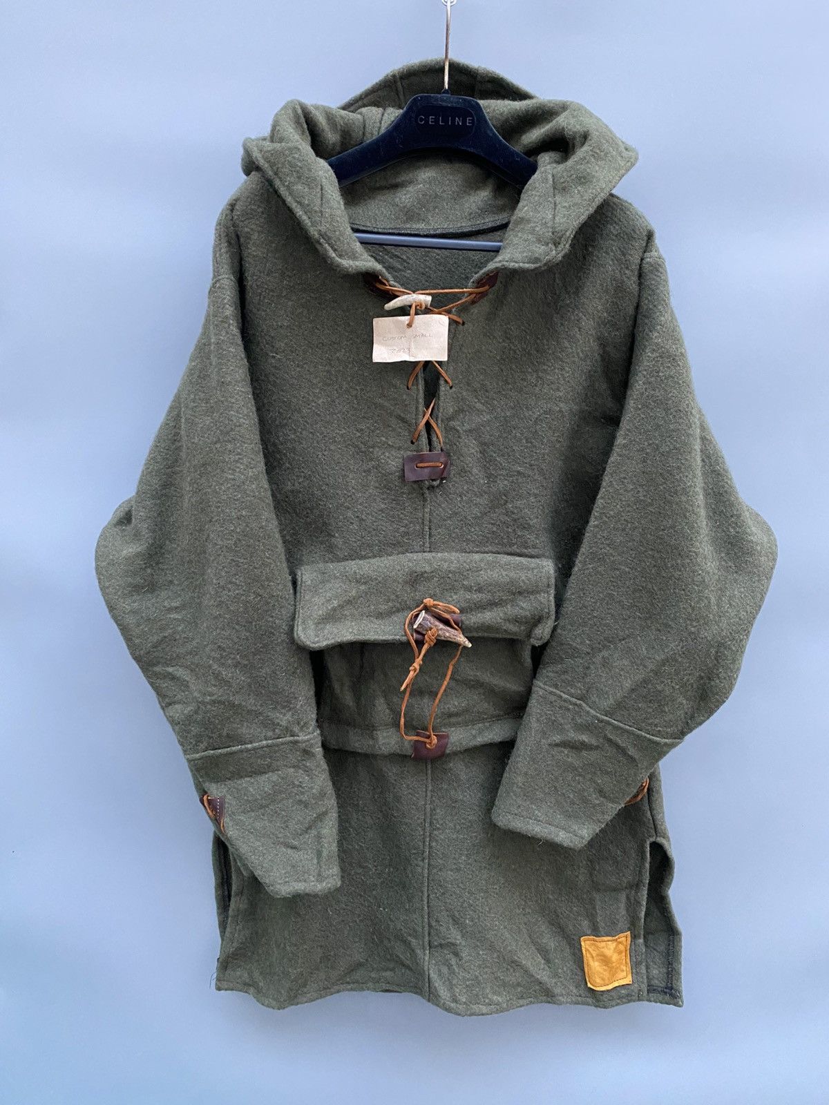 Vintage 2023 Custom-Made Woodland Wool Coat Size US S / EU 44-46 / 1 - 1 Thumbnail