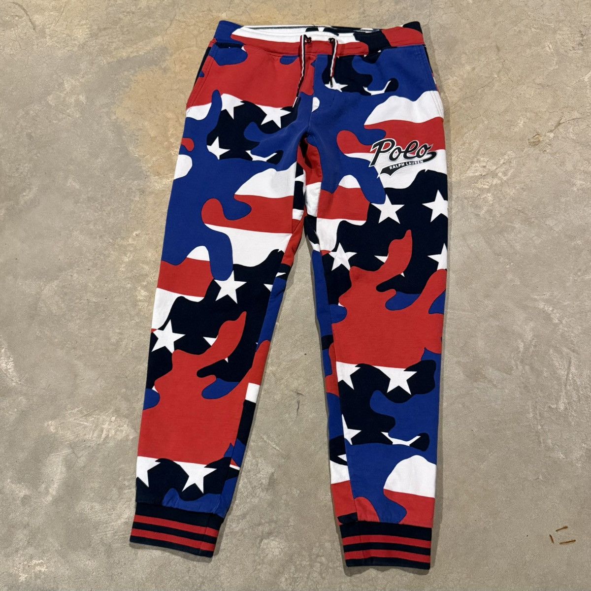 Polo Ralph Lauren Polo Ralph Lauren Stars and Stripes USA Camo Sweatpants Size US 30 / EU 46 - 2 Thumbnail