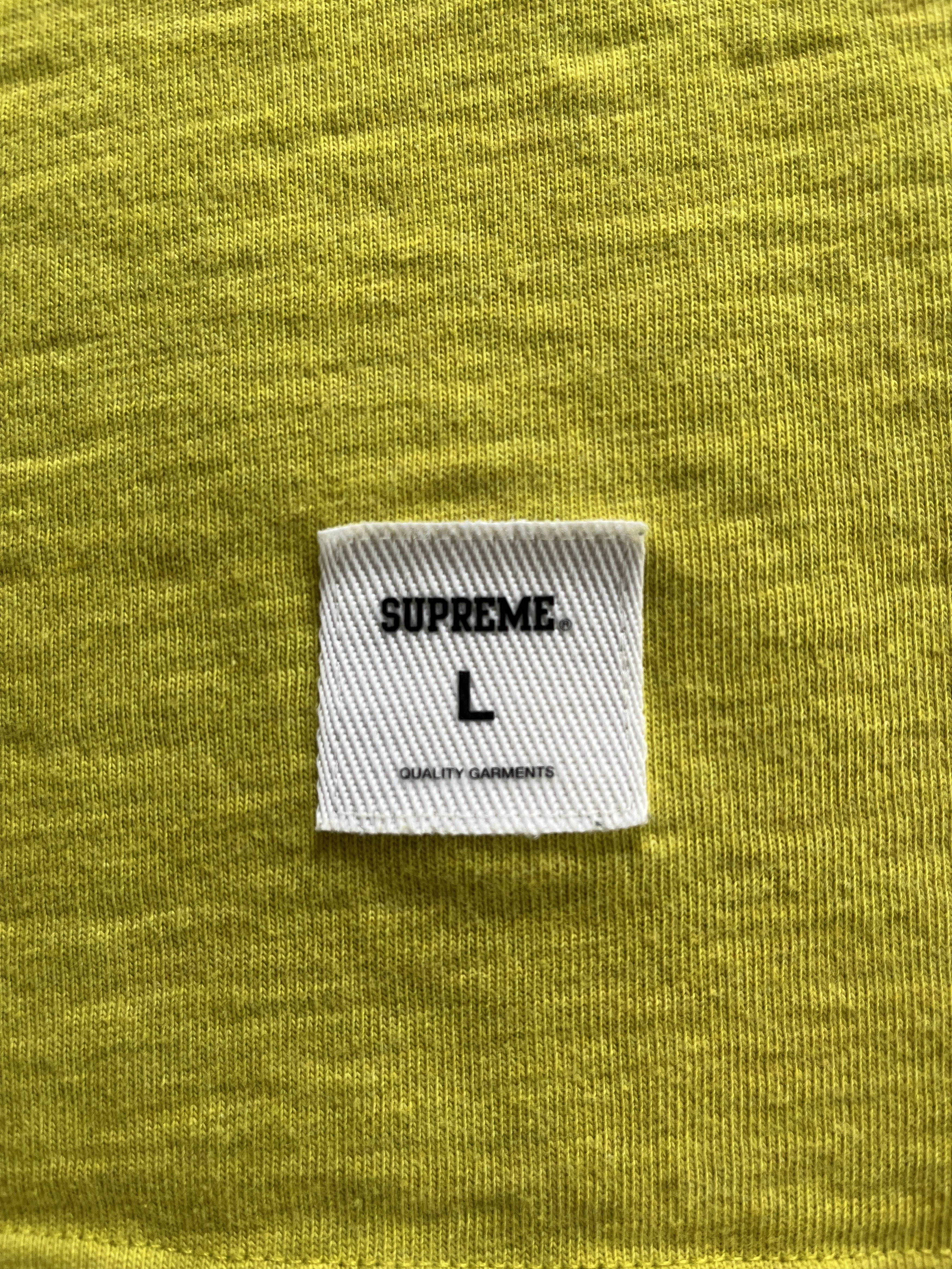 Supreme Supreme Cloud Arc Tee Sulfur Size US L / EU 52-54 / 3 - 6 Thumbnail