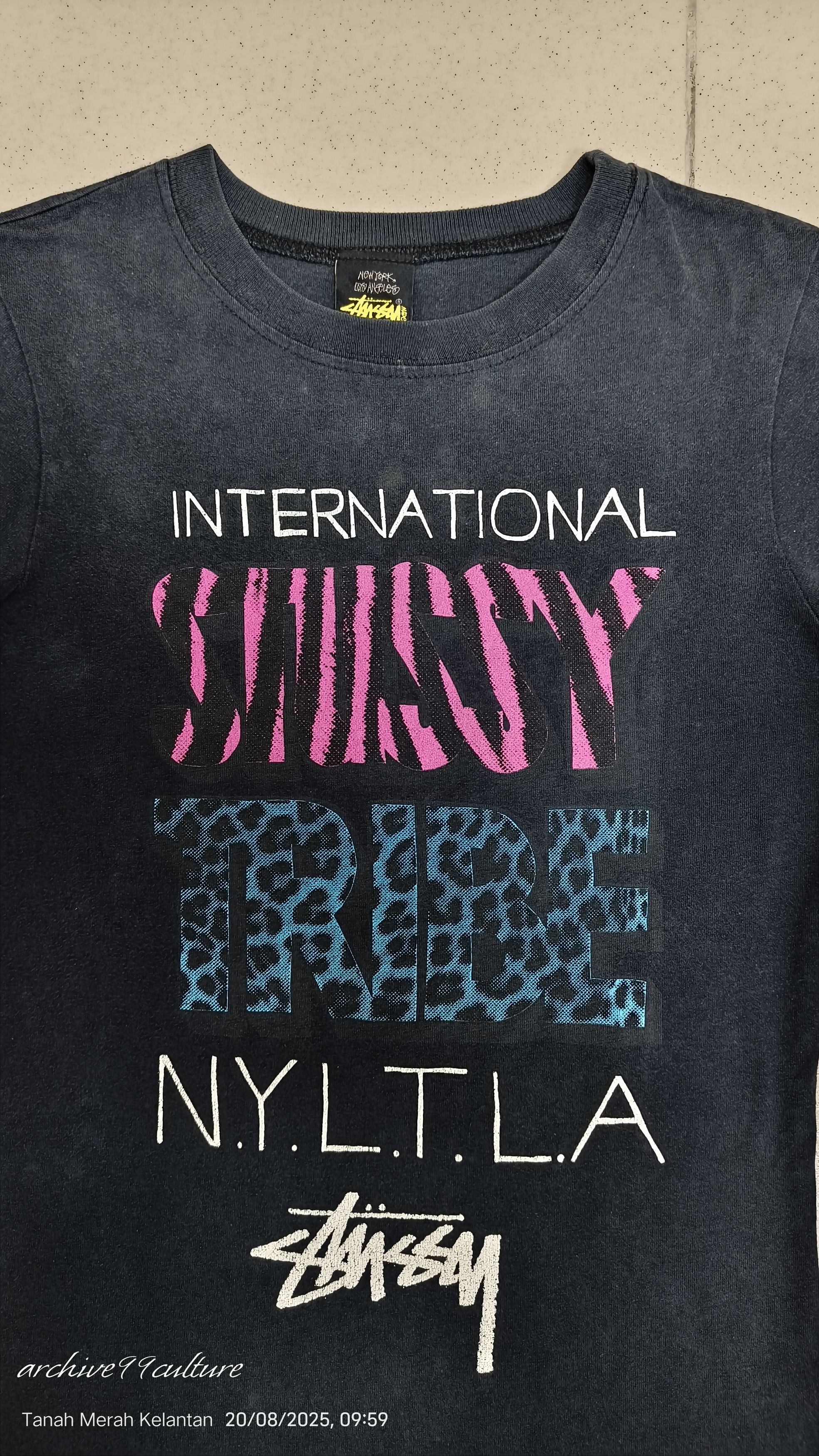 Stussy Vintage women's Stussy Tribe N.Y.T.L.A LS shirt Size S / US 4 / IT 40 - 12 Thumbnail