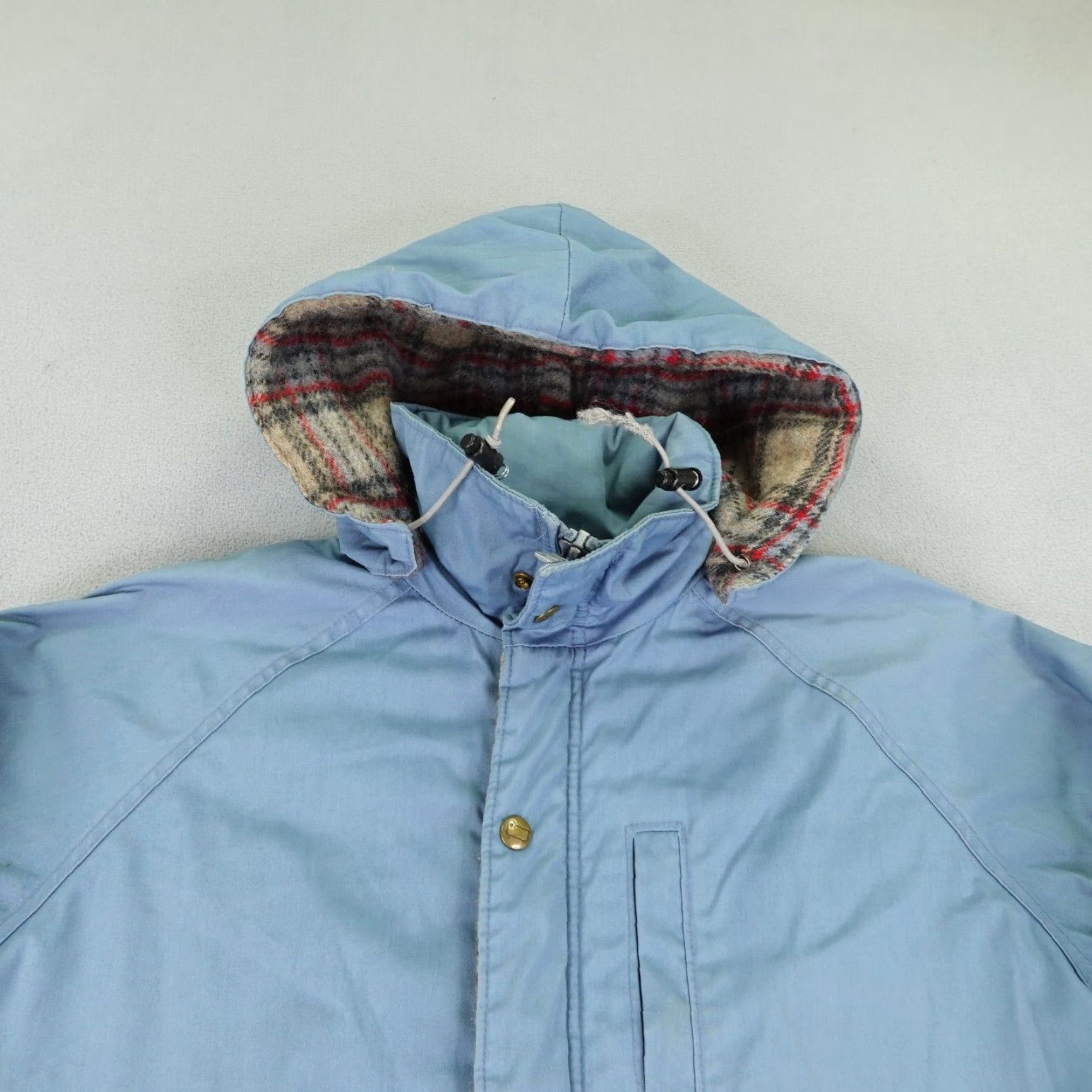 Vintage Vintage Woolrich Jacket Womens Medium Blue Wool Lined Parka Long Coat 90s Woolrich Vintage Jacket Womens Medium Blue Parka Long Coat 90s Lined Wool Size M / US 6-8 / IT 42-44 - 2 Thumbnail