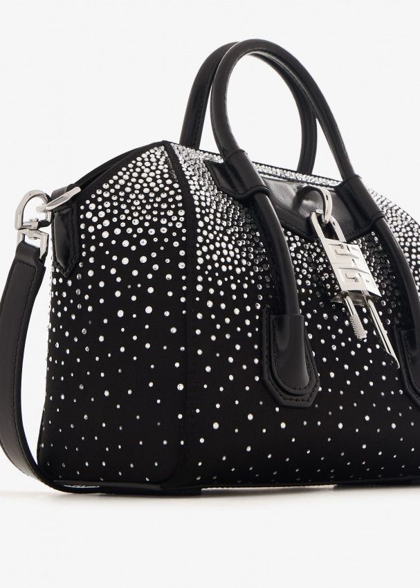 Givenchy o1srvl11e0325 Size: OS / Mini Antigona Lock Bag Size ONE SIZE - 2 Thumbnail