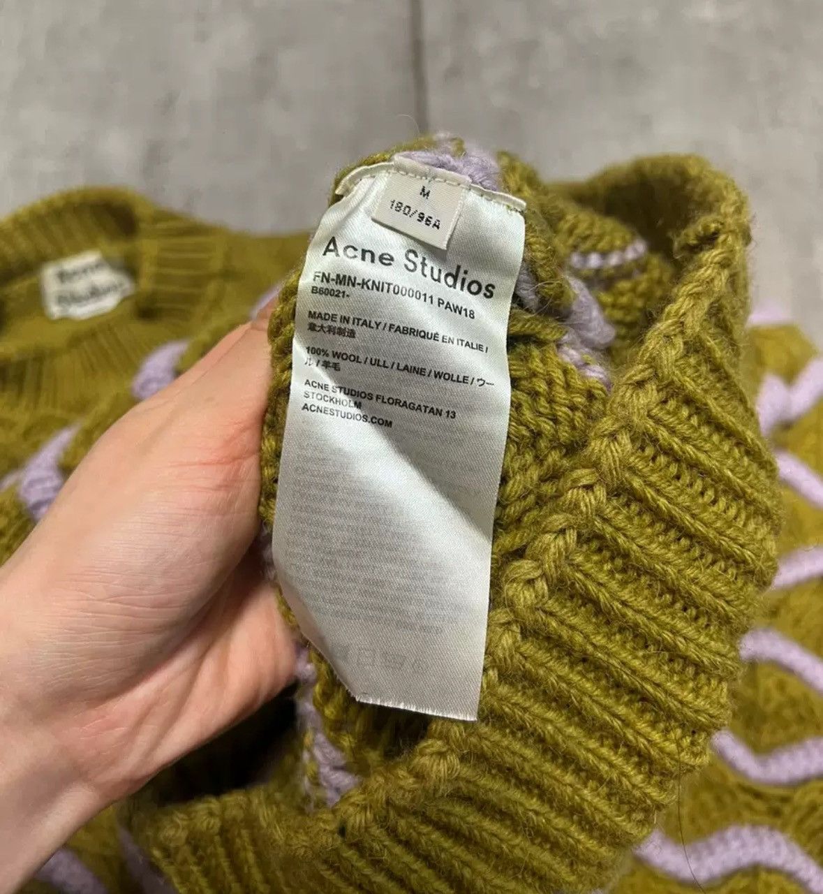 Acne Studios Acne studios Wool sweater Size US M / EU 48-50 / 2 - 8 Thumbnail