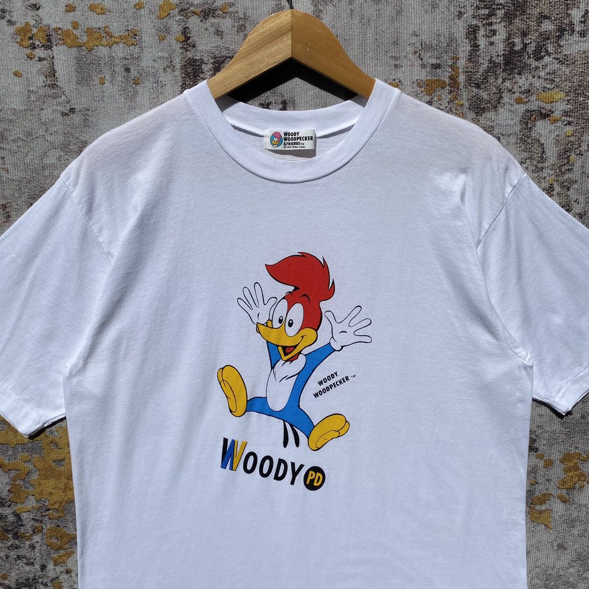 Universal Studios × Vintage Vintage 1995 Woody Woodpecker Cartoon Character Shirt Size US M / EU 48-50 / 2 - 4 Thumbnail