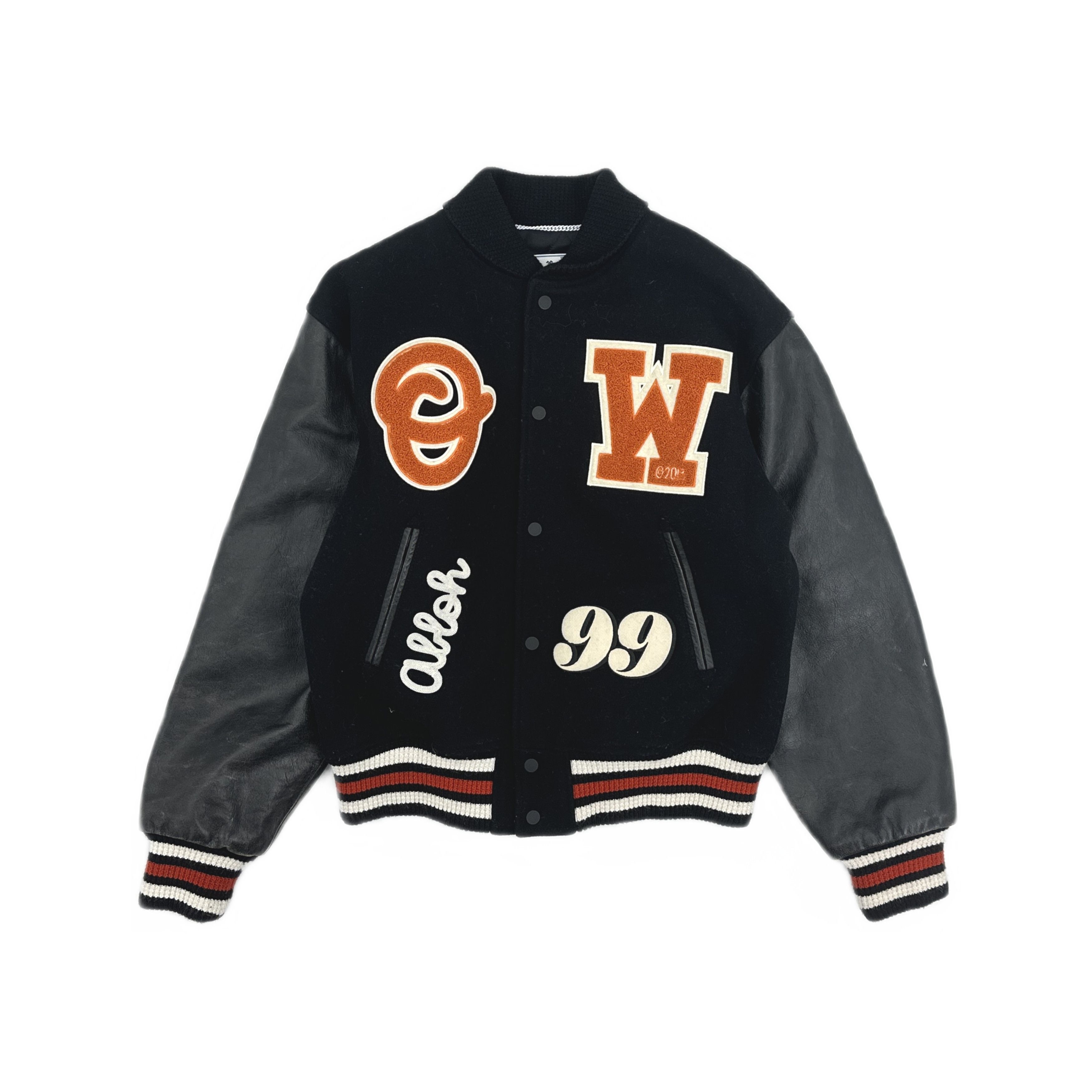 Off-White Off-White Industrial Varsity Jacket Size M Size US M / EU 48-50 / 2 - 1 Thumbnail