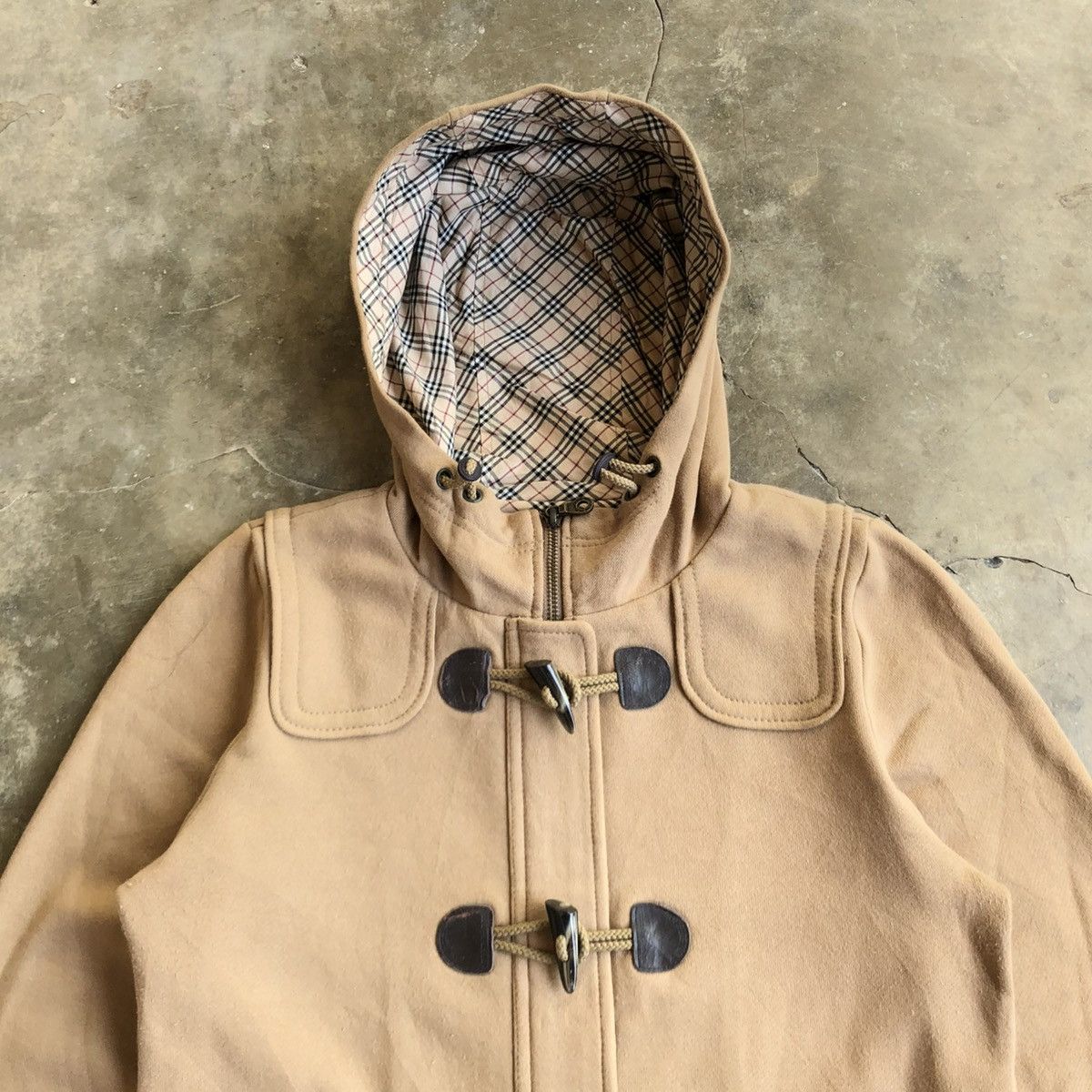 Burberry Vintage Burberry Blue Label Duffle Dreses Jacket With Hoodie Size L / US 10 / IT 46 - 4 Thumbnail