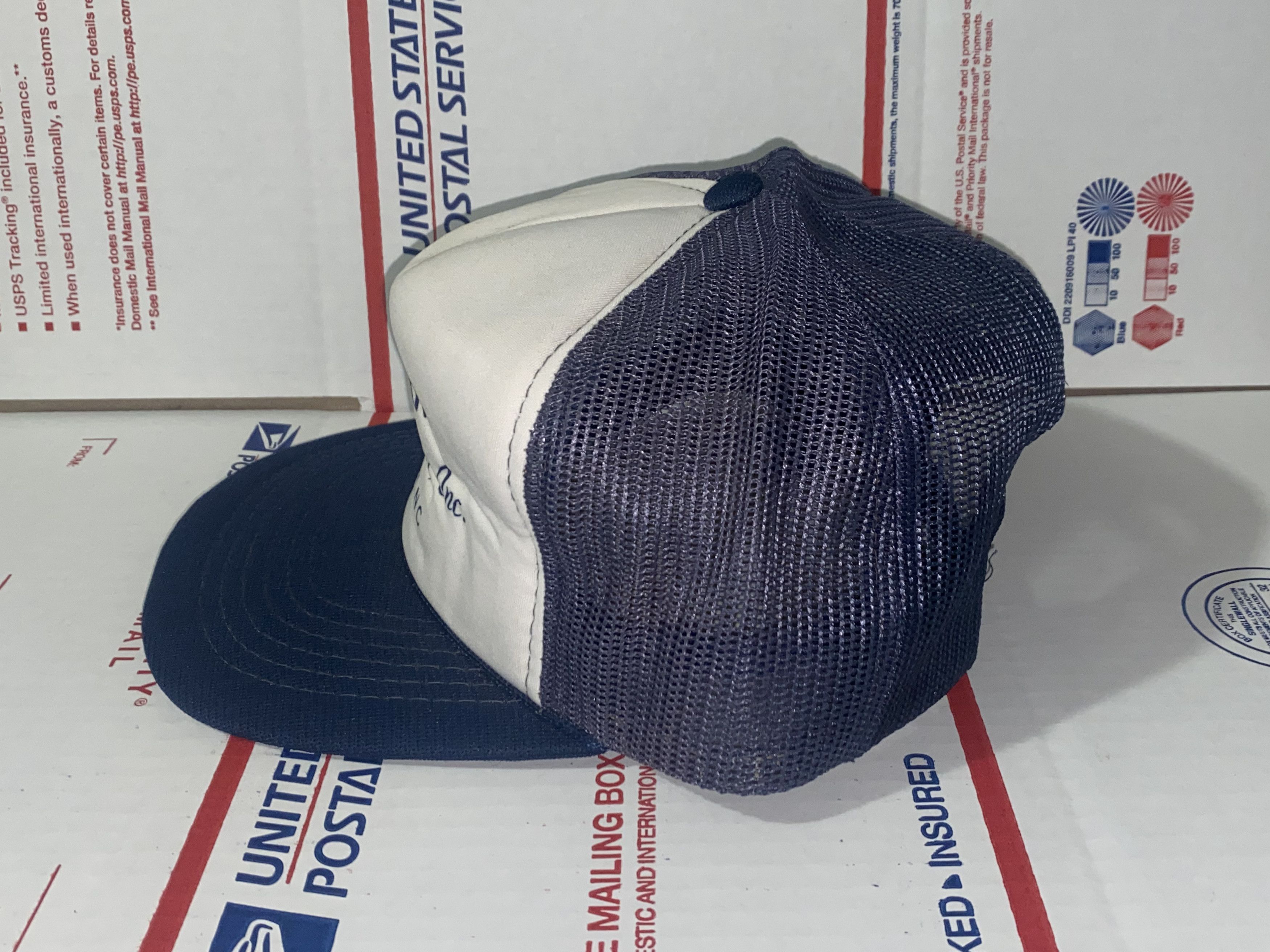 Yupong vintage Yupoong UNIFORM Rental Supply Inc. Trucker hat Cap ! Size ONE SIZE - 4 Thumbnail