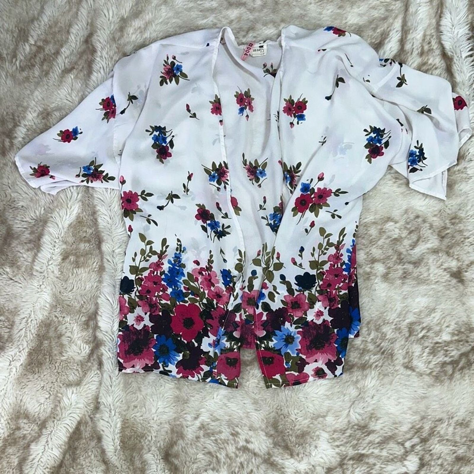 Other LA Hearts Floral Print Draped Coverup | Sz OS Size ONE SIZE - 2 Thumbnail