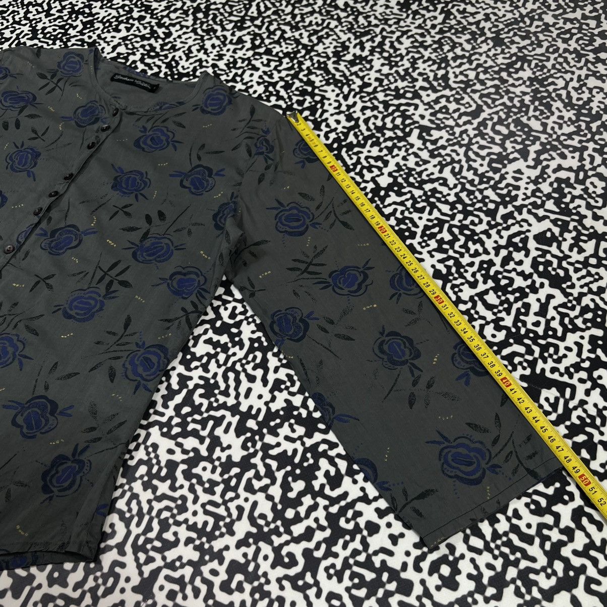 Gudrun Sjoden Gudrun Sjoden Floral Monogram Retro Shirt Casual Style Size M / US 6-8 / IT 42-44 - 15 Thumbnail