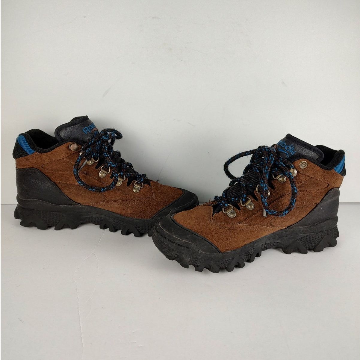 Reebok VTG 90s Reebok brown suede gorpcore street boots womens 6.5 Size US 6.5 / IT 36.5 - 3 Thumbnail
