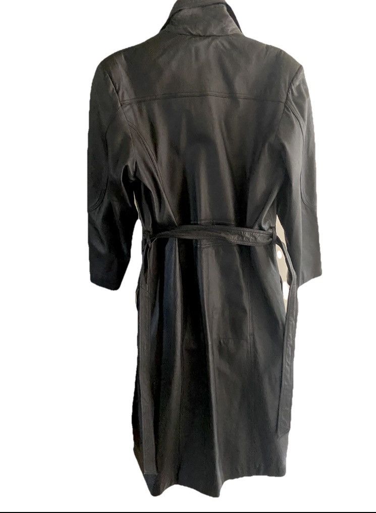 Other New York Direct Action Genuine Leather Long Coat Black L Size US L / EU 52-54 / 3 - 2 Thumbnail