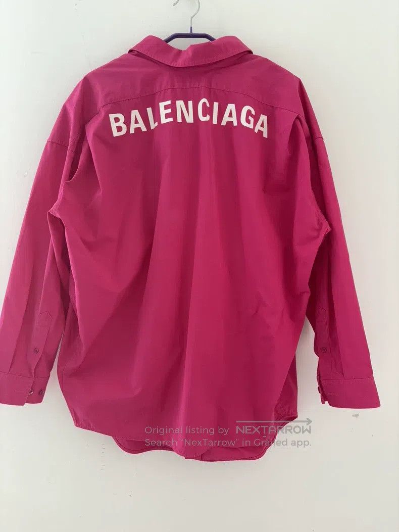 Balenciaga Balenciaga Logo print long-sleeve shirt Size XS / US 0-2 / IT 36-38 - 3 Thumbnail