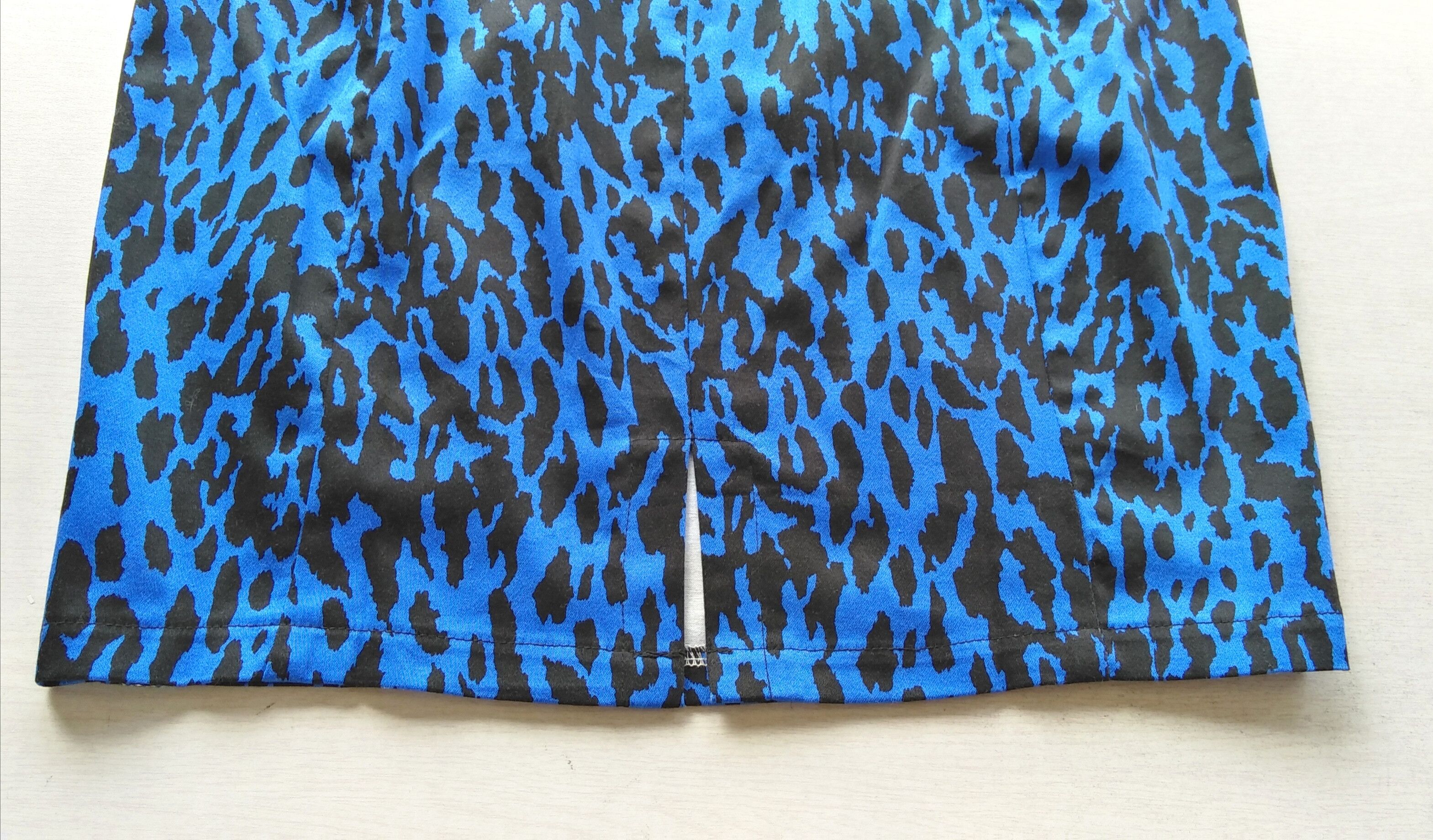 Other Pencil skirt vintage style leopard print blue skirts Size 32" / US 10 / IT 46 - 5 Thumbnail