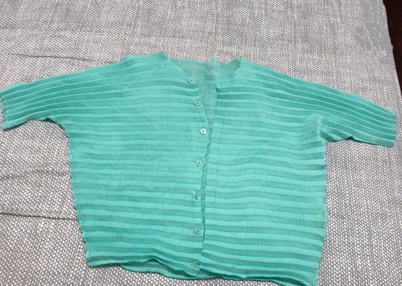 Issey Miyake issey miyake fj607 half sleeve cardigan-dmc Size US M / EU 48-50 / 2 - 1 Thumbnail