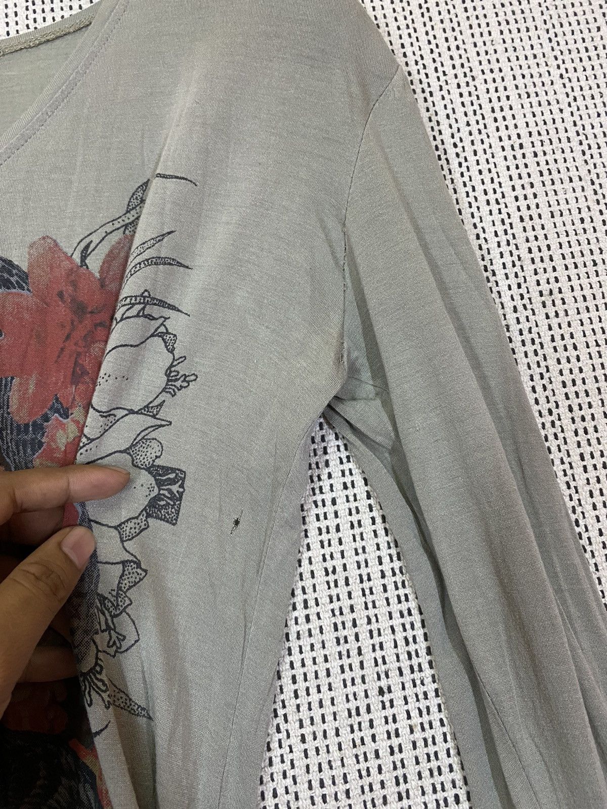 KMRii ‼️OG KMRII LONGSLEEVE MESH TSHIRT SNAKE DESIGN STRECHABLE ‼️ Size M / US 6-8 / IT 42-44 - 7 Thumbnail