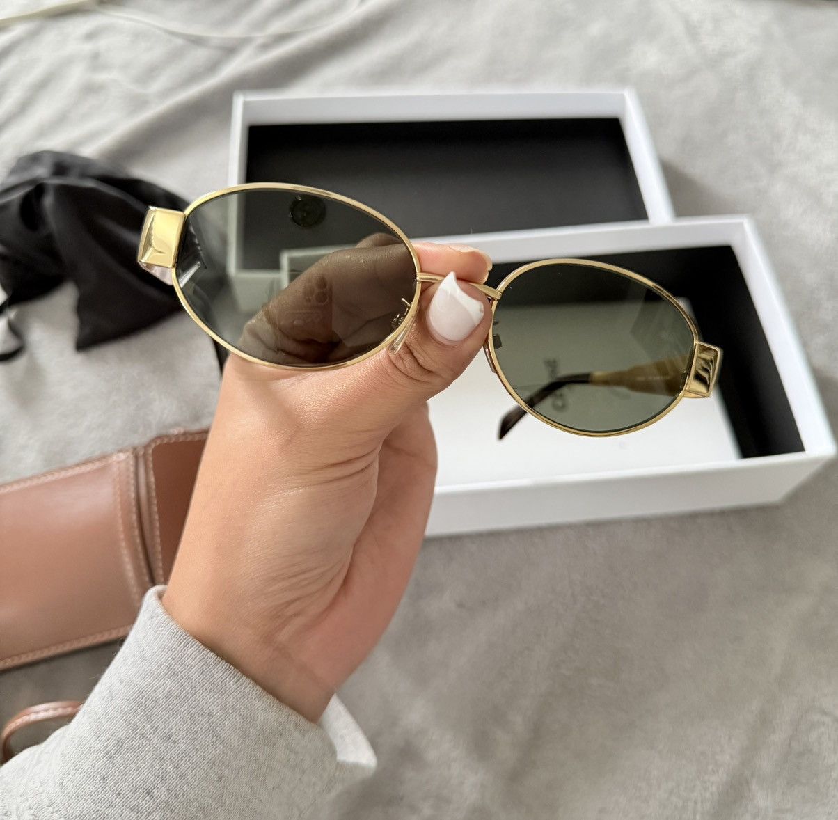 Celine TRIOMPHE METAL 01 SUNGLASSES Size ONE SIZE - 5 Thumbnail