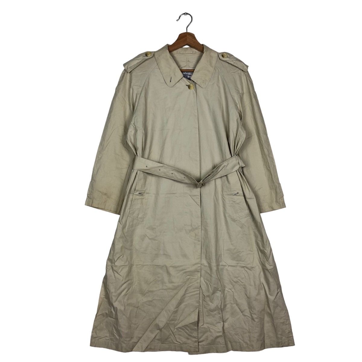 Burberry 🔥90’s Vintage Burberrys Long Jacket Japan Made Size US M / EU 48-50 / 2 - 2 Thumbnail
