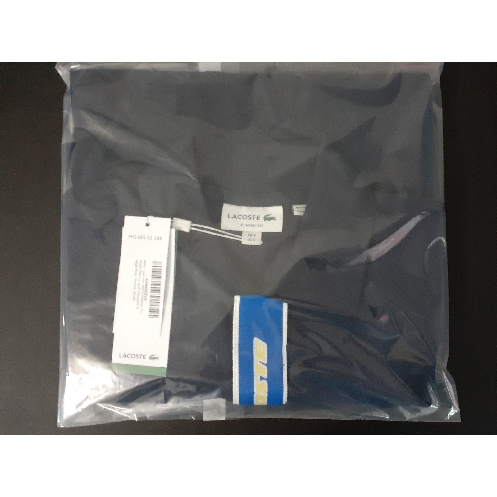 Lacoste Lacoste Men's Contrast Placket and Crocodile Badge Polo S Size US S / EU 44-46 / 1 - 2 Thumbnail