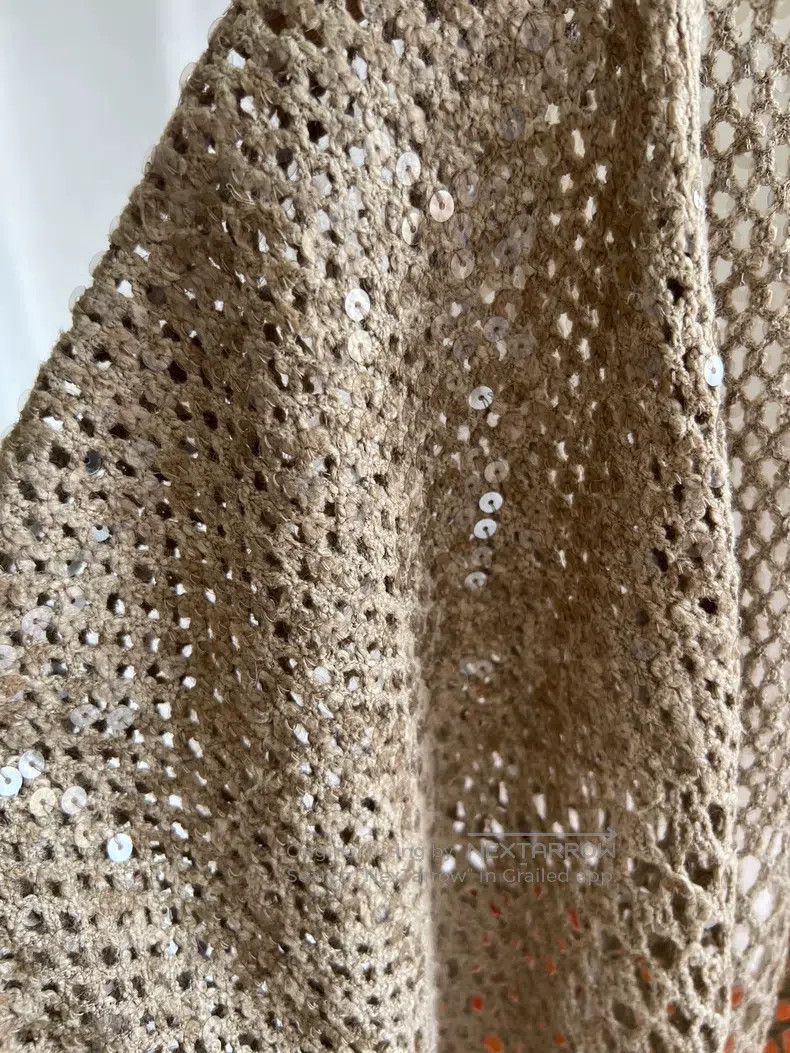 Brunello Cucinelli Brunello Cucinelli Sequin Cloak Cardigan Size S / US 4 / IT 40 - 4 Thumbnail