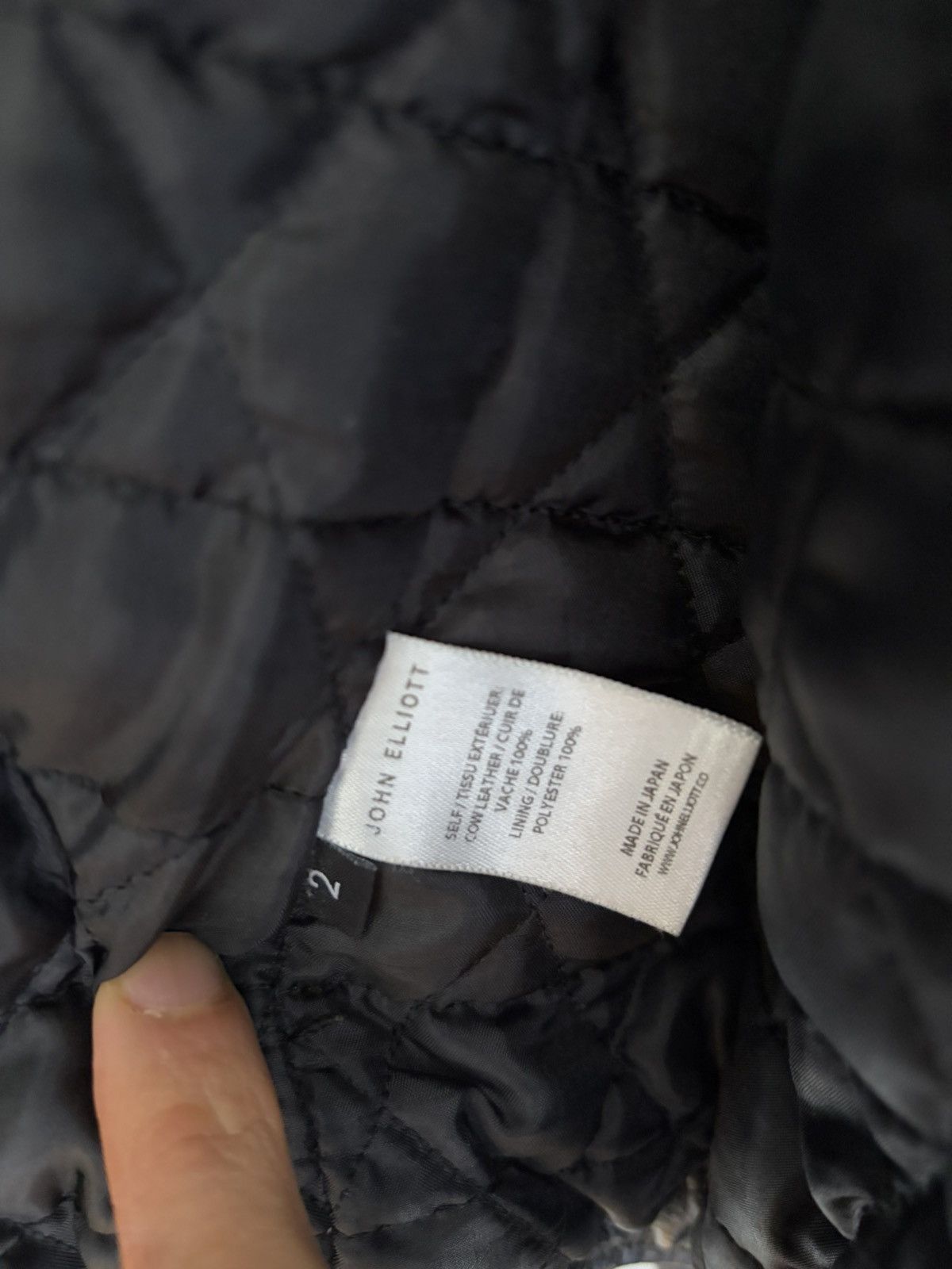 Blackmeans × John Elliott Yuji Rider’s Jacket - Distressed Black Size US M / EU 48-50 / 2 - 6 Thumbnail