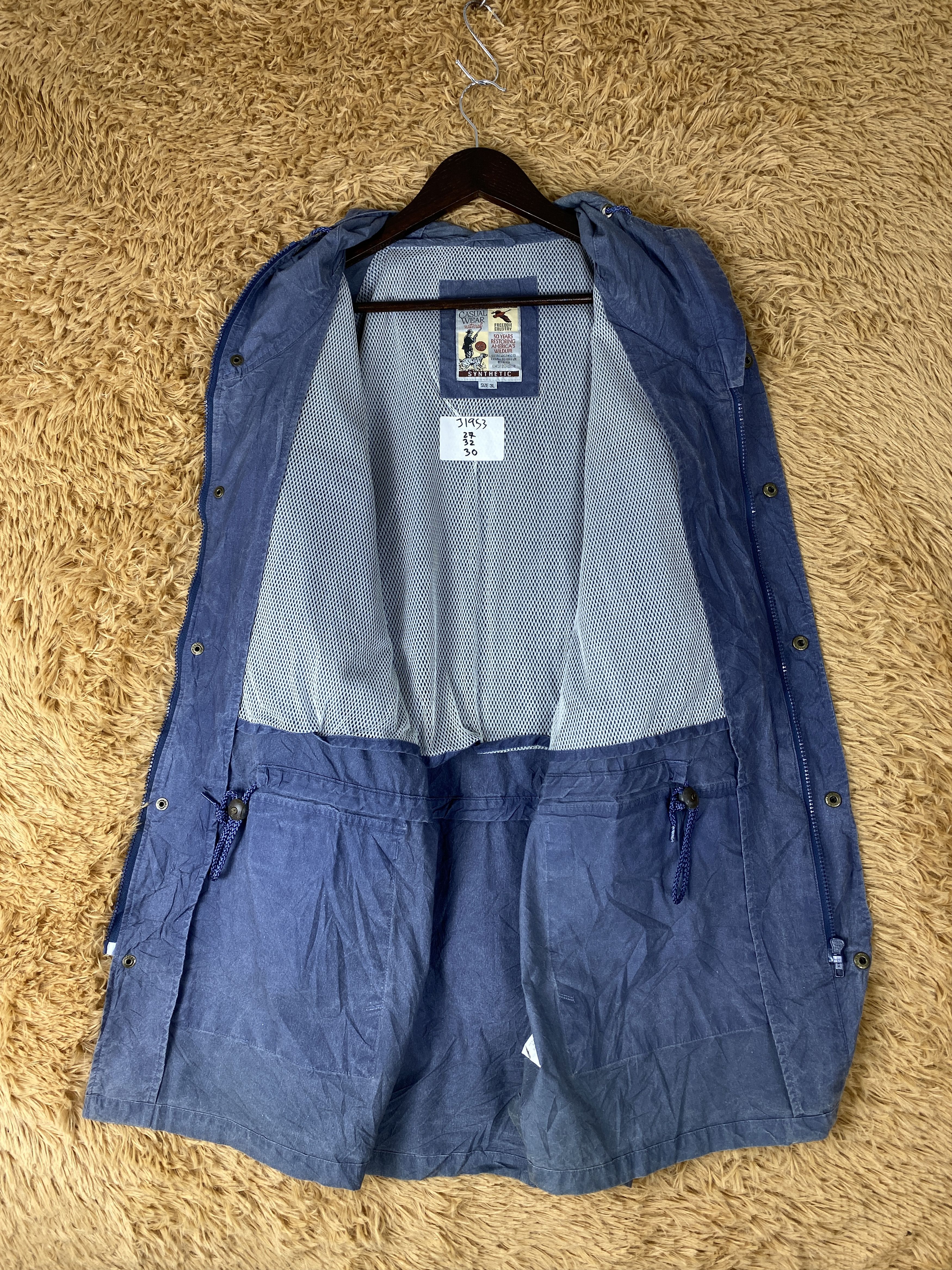 Japanese Brand Vintage Attract Wildlife Synthetic Hoodie Jacket J1953 Size US L / EU 52-54 / 3 - 6 Thumbnail