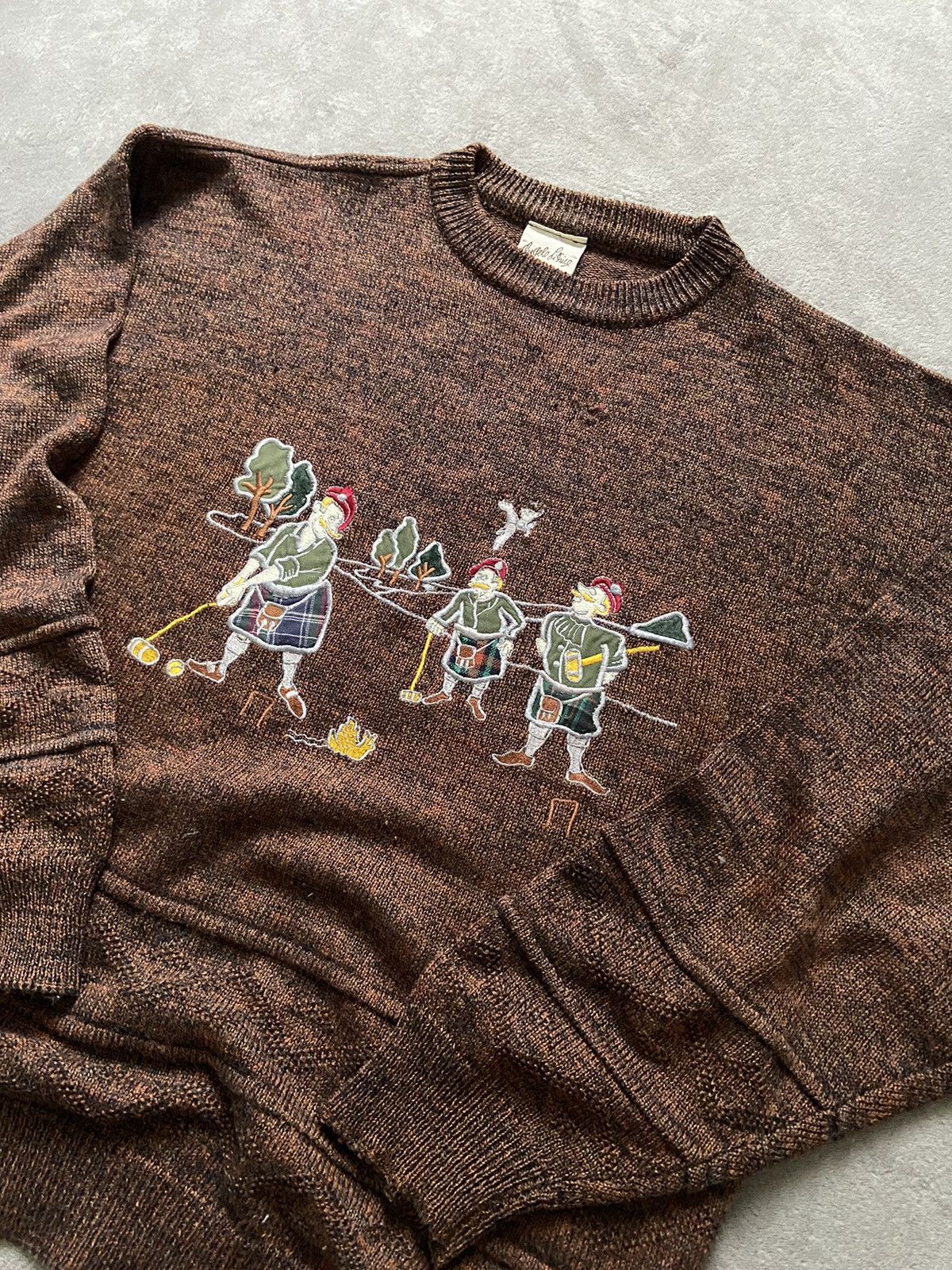 Angelo Litrico × Japanese Brand × Vintage Angelo Litrico vintage Knit-sweater 90s retro y2k Size US XL / EU 56 / 4 - 3 Thumbnail