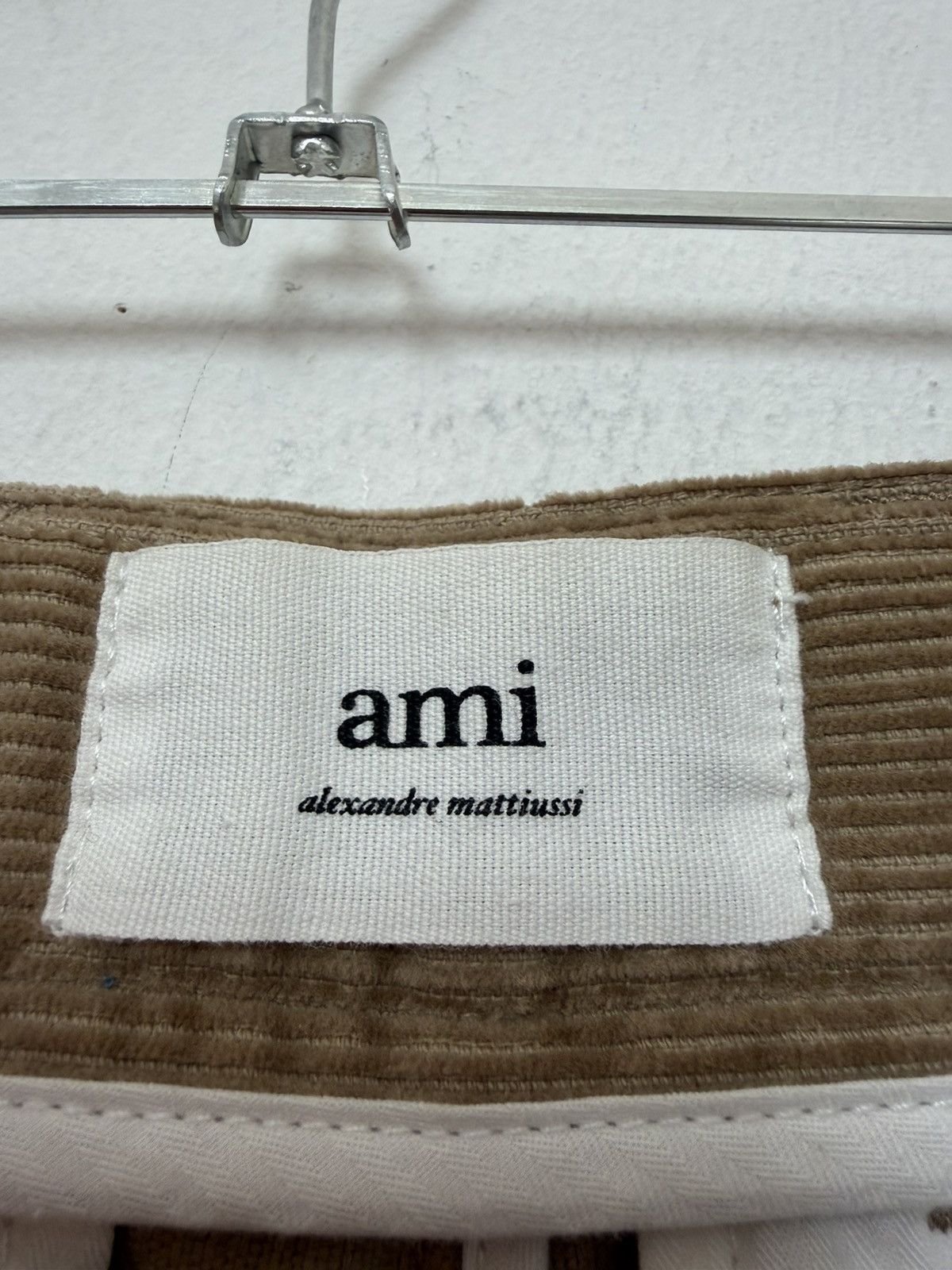 AMI AMI Paris Corduroy Box-Pleated Tapered Trousers - mm Size US 31 - 5 Thumbnail
