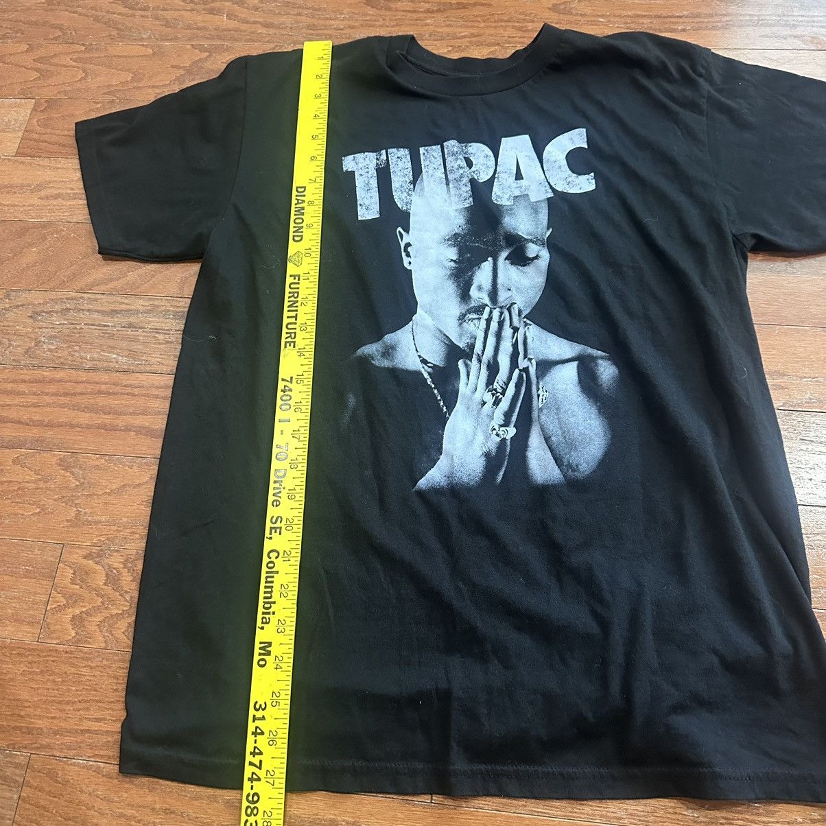 Vintage 2pac rap tee black tshirt sz large super soft Size US L / EU 52-54 / 3 - 2 Thumbnail