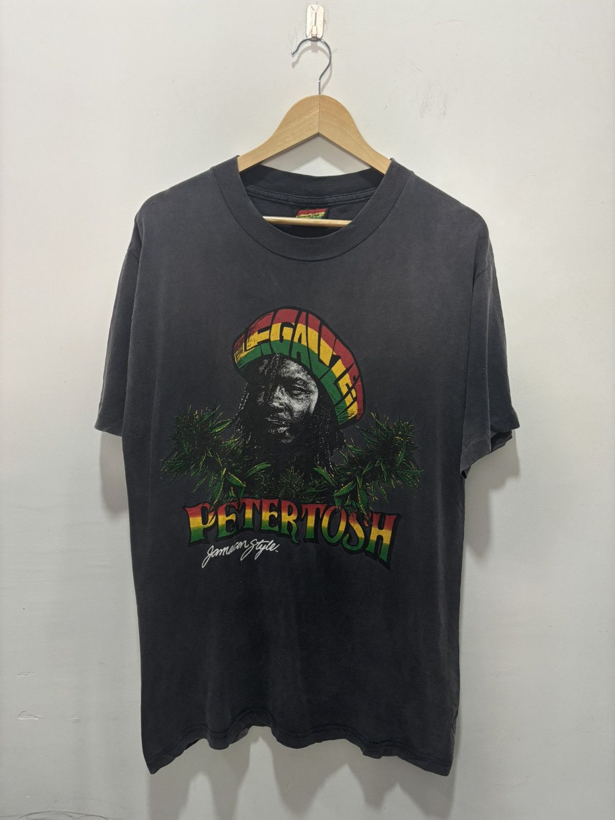Band Tees Vintage Peter Tosh Legalize It Tshirt Size US L / EU 52-54 / 3 - 1 Thumbnail