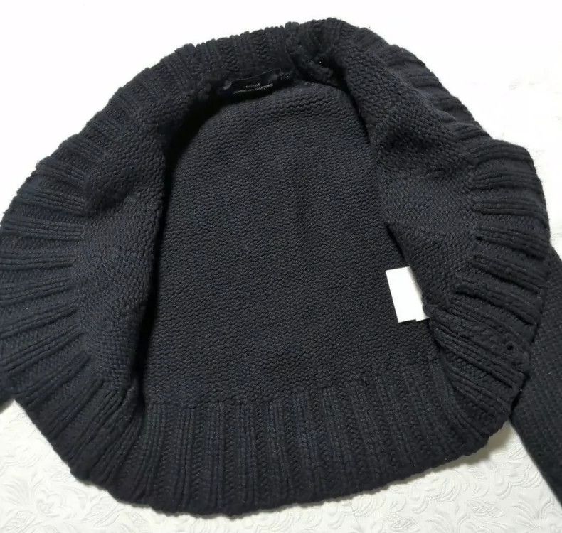 Comme des Garcons Comme Des Garcons Black down knit cardigan Size S / US 4 / IT 40 - 3 Thumbnail