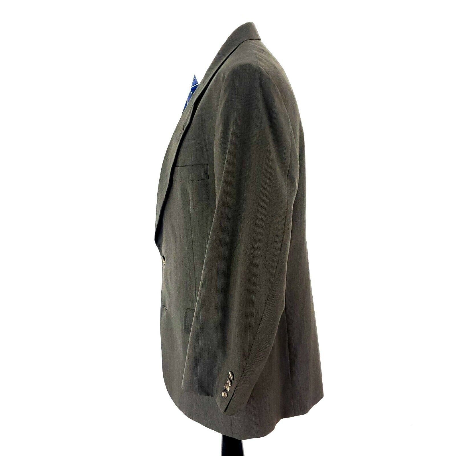 Hart Schaffner Marx Hart Schaffner Marx Wool 2 Button Blazer 42R Green Sport Coa Size 42R - 5 Thumbnail