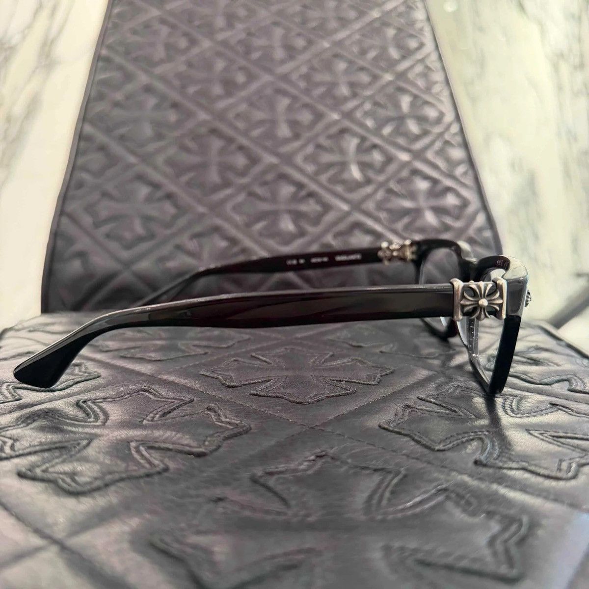 Chrome Hearts Chrome Hearts VAGILANTE Glasses silver Size ONE SIZE - 3 Thumbnail