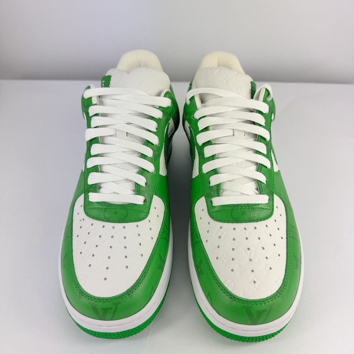 Louis Vuitton VIRGIL ABLOH LOUIS VUITTON X AIR FORCE 1 SNEAKERS Size US 9.5 / EU 42-43 - 3 Thumbnail