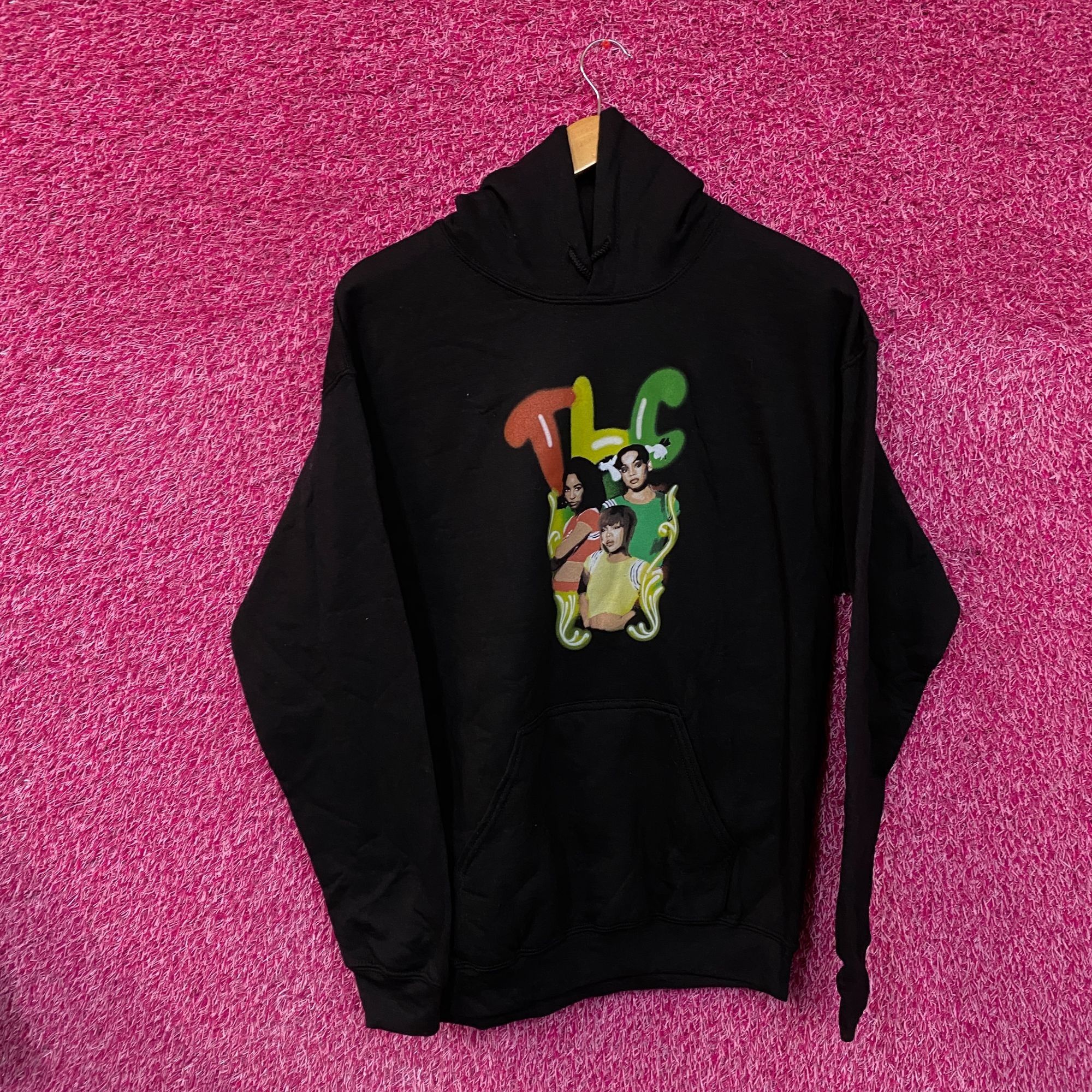 Other TLC Ohhh On the TLC Tip Airbrush Urban Pop Group Hoodie M Size US M / EU 48-50 / 2 - 1 Thumbnail