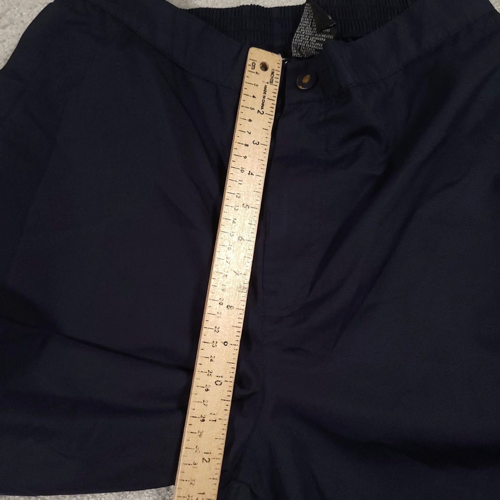Starter Starter Pants Mens Medium Navy Blue Elastic Waist Zip Pocket Track Athletic Size US 31 - 4 Thumbnail