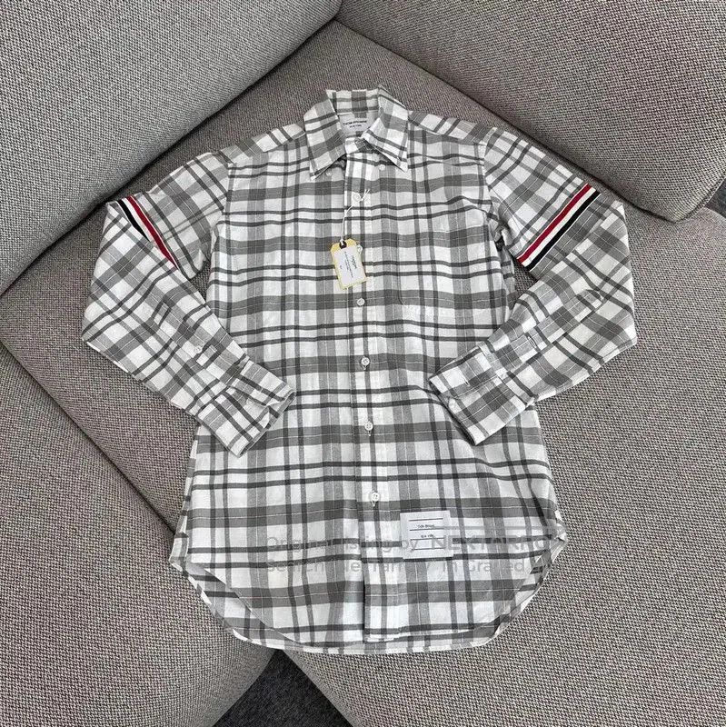 Thom Browne Gray Cotton Women’s Shirt .
