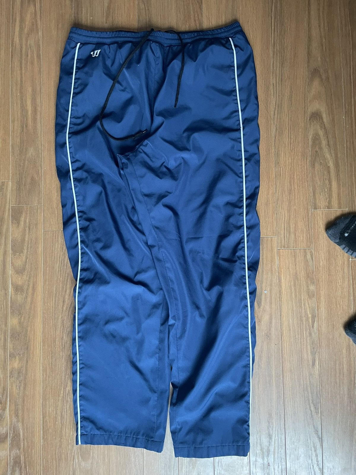 Vintage × Warrior Vintage Warrior Blue Trackpants Size US 34 / EU 50 - 1 Thumbnail