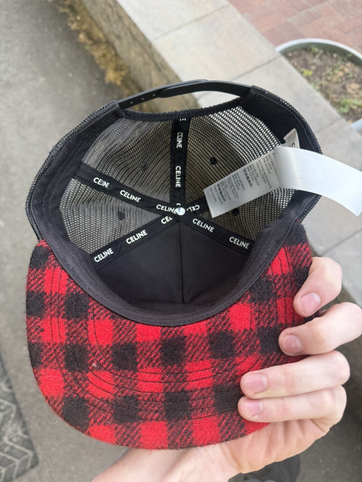 Celine Celine wool trucker hat Size ONE SIZE - 3 Thumbnail