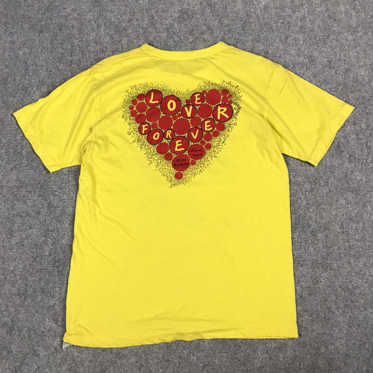 Japanese Brand × Satoshi Nakamoto × Yayoi Kusama YAYOI KUSAMA X SATOSHL OHNO FLOWER DESIGN TSHIRT Size US M / EU 48-50 / 2 - 3 Thumbnail
