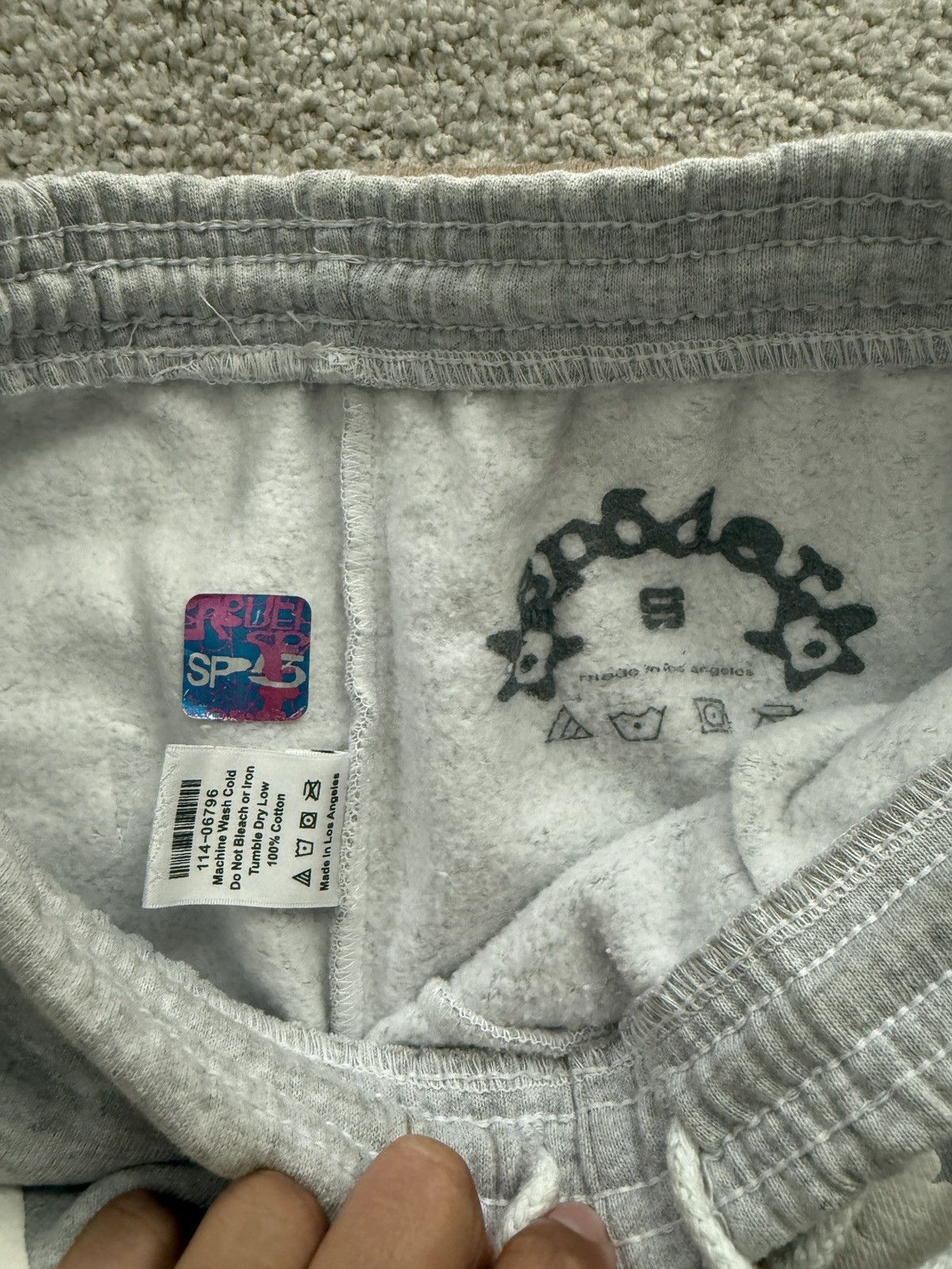 Sp5der Sp5der Og Web Sweatpants Size US 34 / EU 50 - 4 Thumbnail