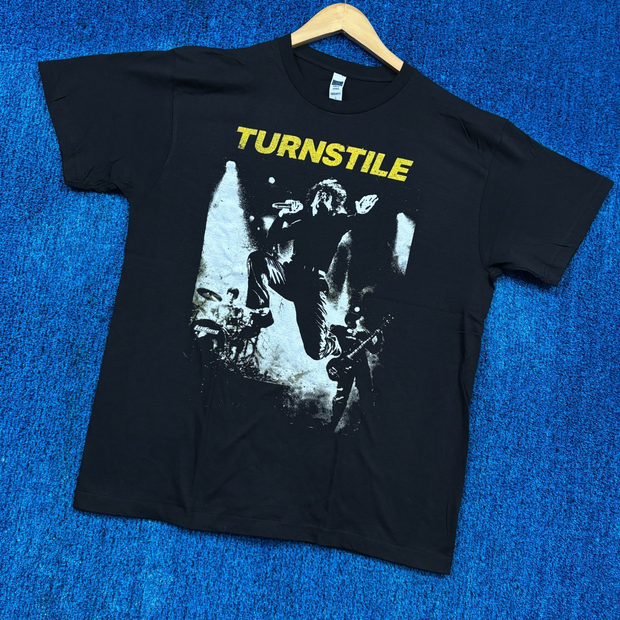 Band Tees Turnstile Live Performance Poster Hardcore Punk Band Tee L Size US L / EU 52-54 / 3 - 3 Thumbnail