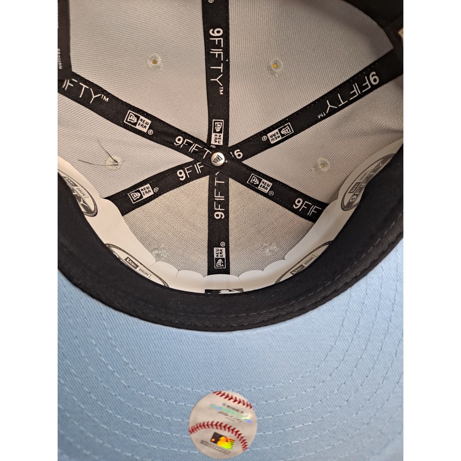 New Era New Era 9FIFTY LA Dodgers Gray Palm Tree Taco Snapback Hat Size ONE SIZE - 7 Thumbnail
